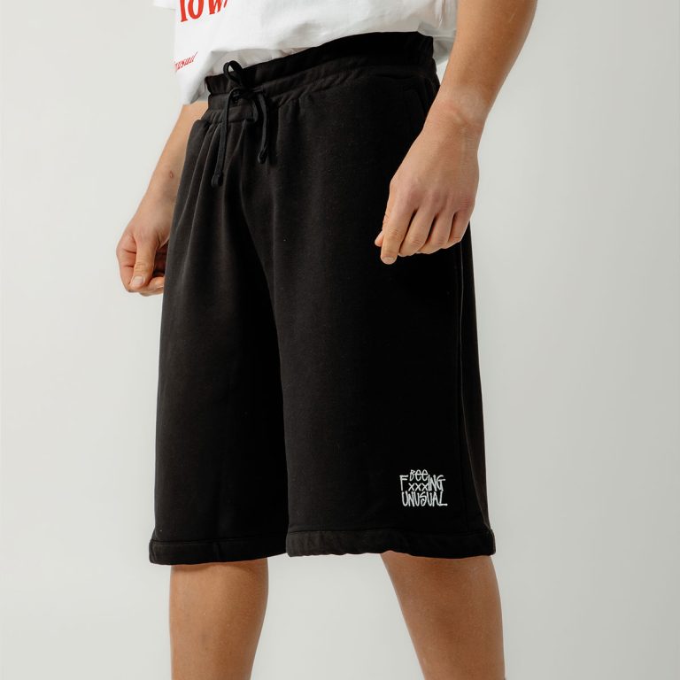 Bee Unusual “FxxxING Unusual” FT Shorts Black