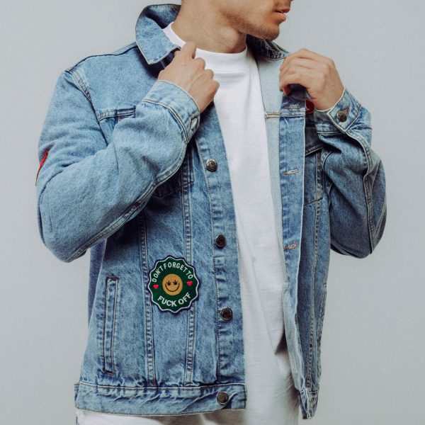 Bee Unusual Feel Good Patchwork Denim Jacket