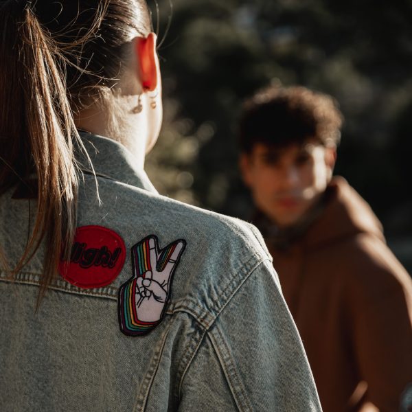 Bee Unusual Feel Good Patchwork Denim Jacket