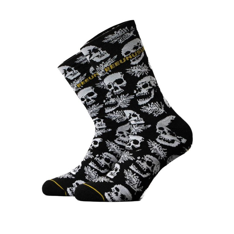 Bee Unusual “Summer Camp” Black Socks