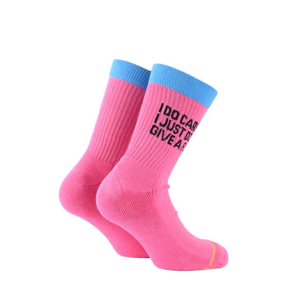 Bee Unusual ” I Do Care premium ” Pink Socks
