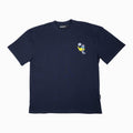 Bee Unusual ” Flying Duck ” Oversized T-shirt Dark Blue