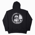 Bee Unusual ” High Flowers ” Extra Heavy FT Hoodie Black