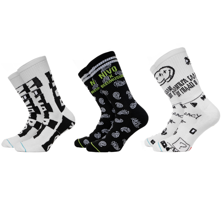 NIVO X BEE “Nivo X Bee” 3Pack Socks Limited Edition
