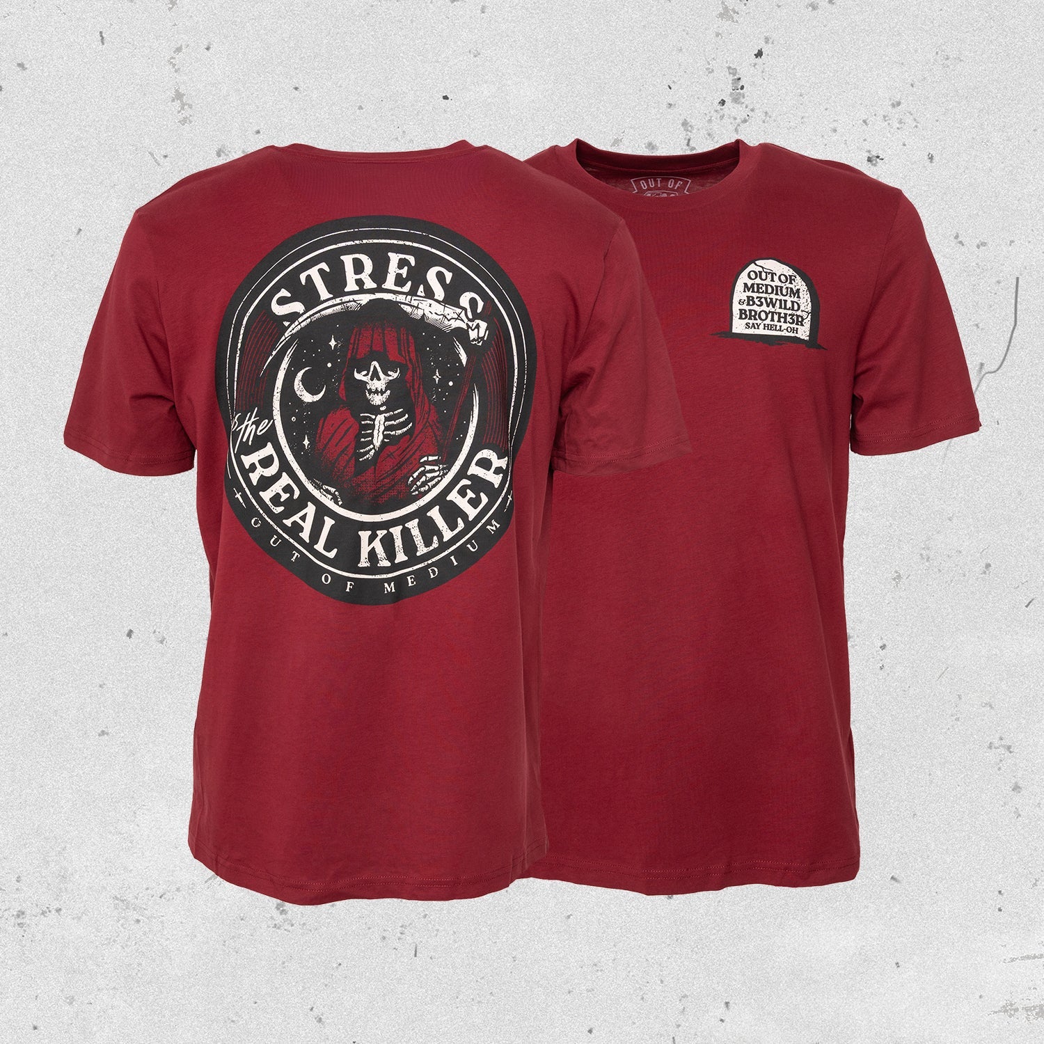 "Stress is the Real Killer" T-shirt