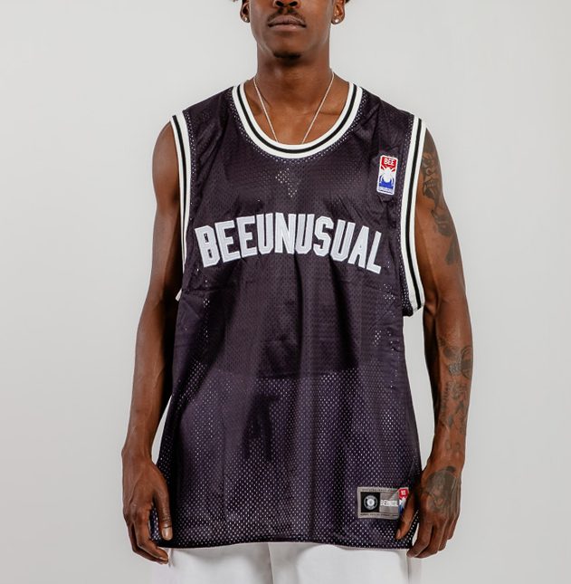 Bee Unusual ” Unusual ” Basketball Tank Black