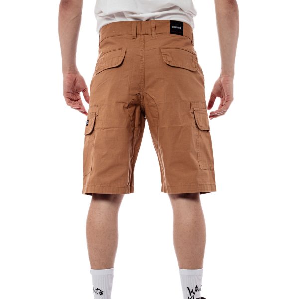 Bee Unusual Ripstop Cargo Shorts Choco