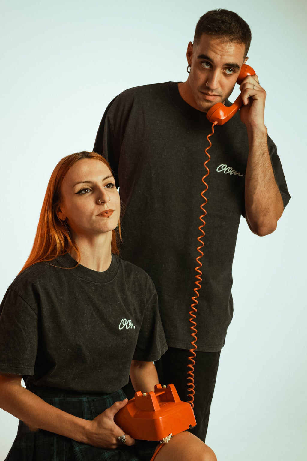 OOM STONE WASH HEAVY TEE (BLACK STONE)