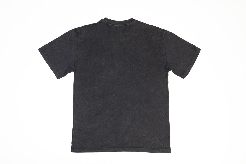 OOM STONE WASH HEAVY TEE (BLACK STONE)