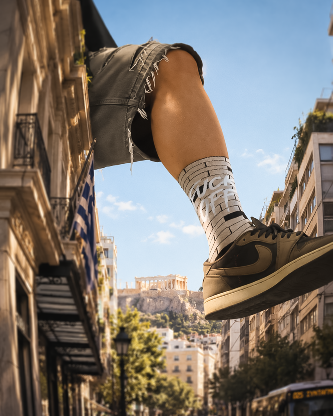Κάλτσες Bee Unusual OG “Wall” HT Premium