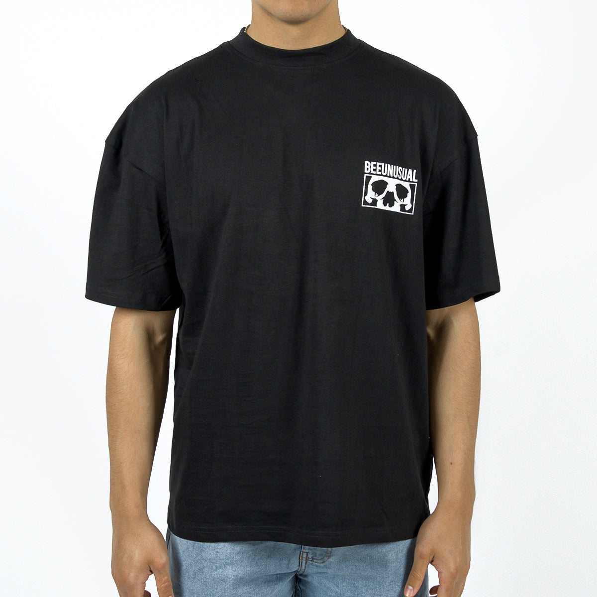 Bee Unusual ” You’ve Played ” Oversized T-Shirt Black
