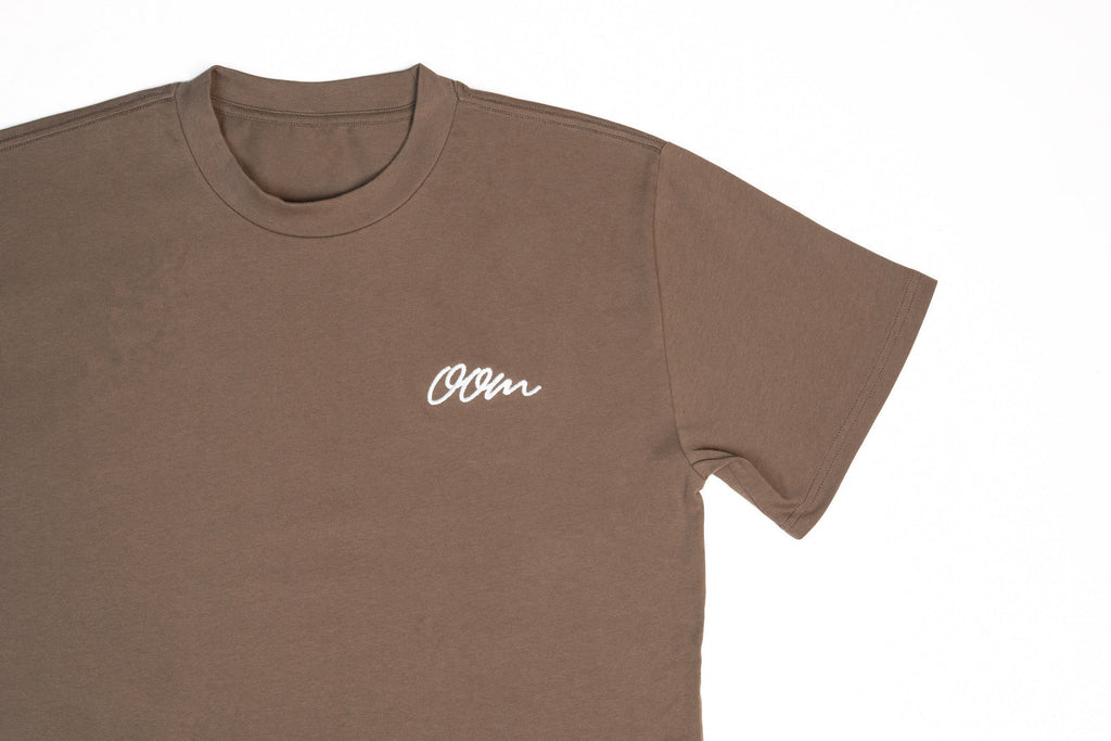 OOM ULTRA HEAVY TEE (WALNUT)
