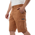 Bee Unusual Ripstop Cargo Shorts Choco
