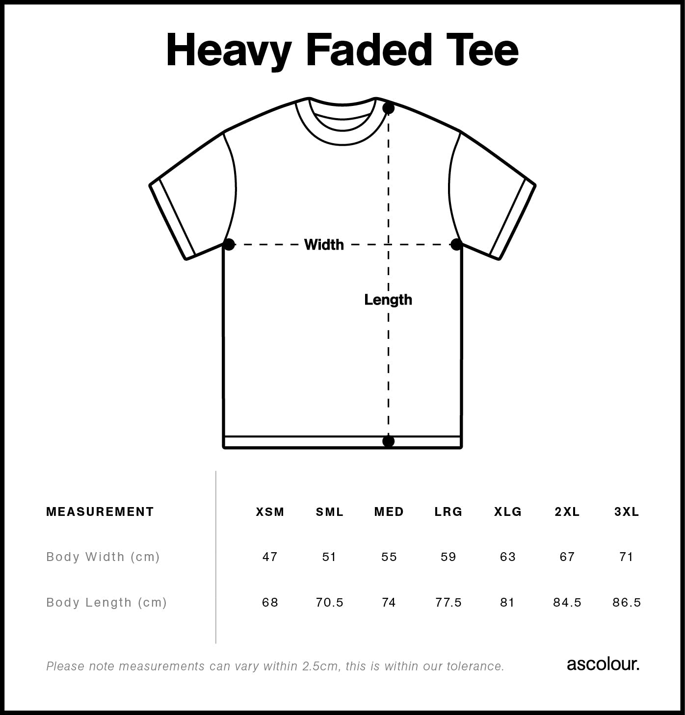 OOM HEAVY FADED TEE (KHAKI)