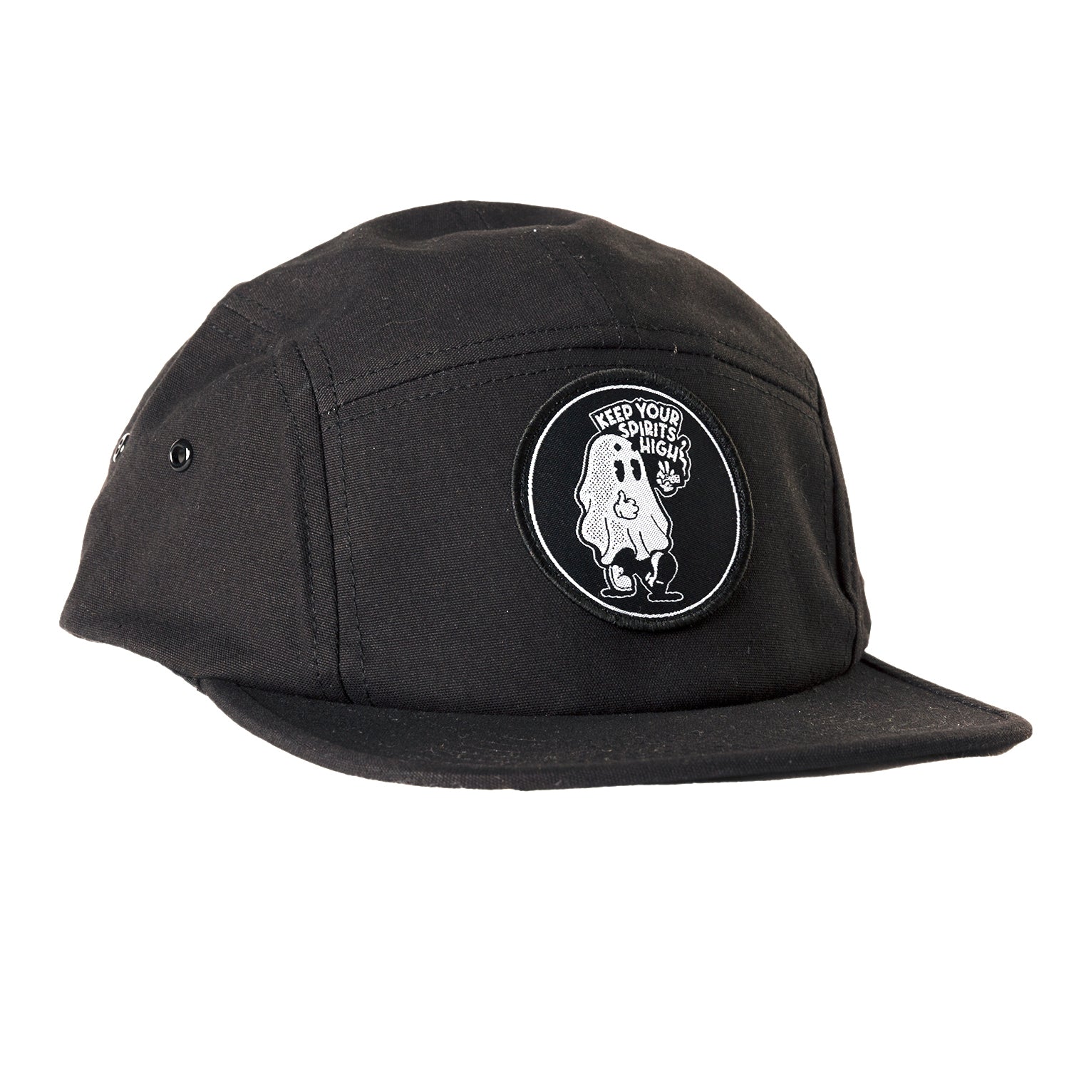"KEEP YOUR SPIRITS HIGH" 5-PANEL CAP