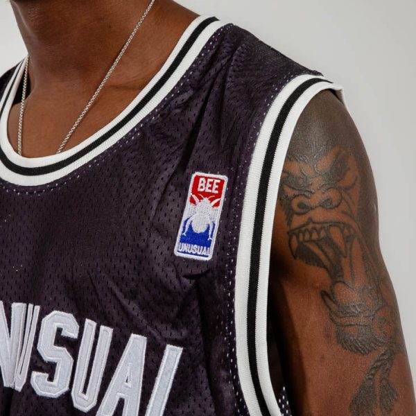 Bee Unusual ” Unusual ” Basketball Tank Black