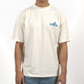 Bee Unusual ” Chill Bitch ” Oversized T-Shirt Off White