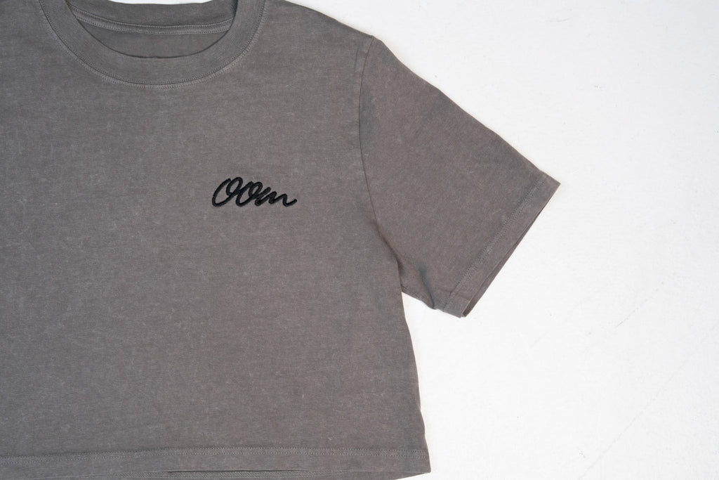 OOM Stone Wash Heavy Crop