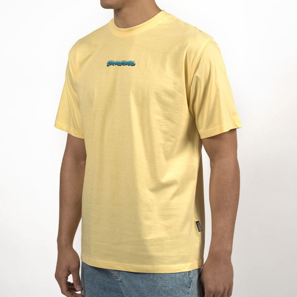 Bee Unusual ” Bee The Problem Tag “Relaxed T-Shirt Yellow