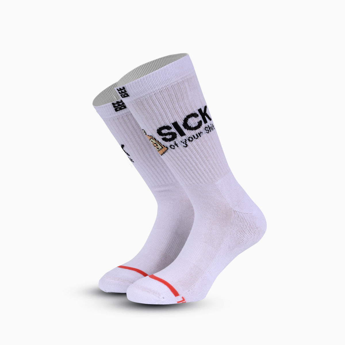 Κάλτσες Bee Unusual “Sick” HT Λευκές