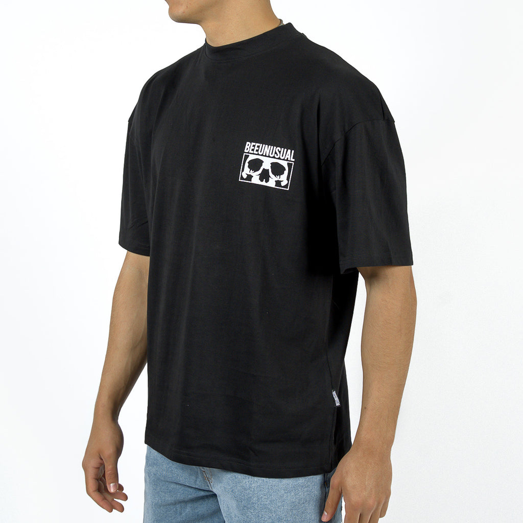 Bee Unusual ” You’ve Played ” Oversized T-Shirt Black