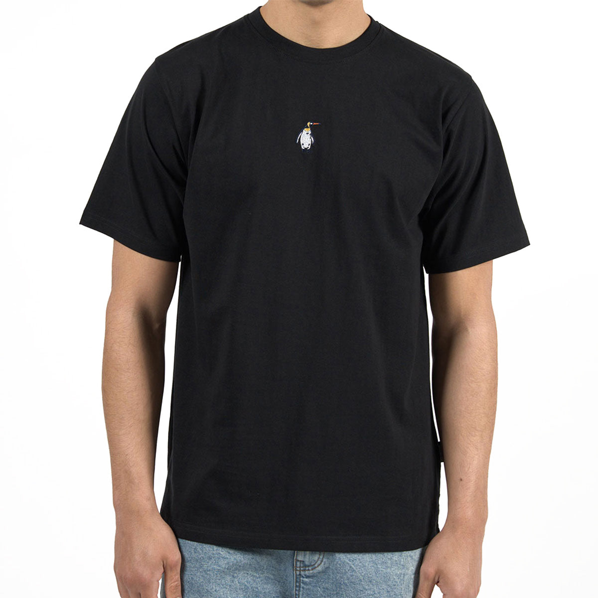 Bee Unusual ” Badass Bitch ” Embroidered Relaxed T-Shirt Black